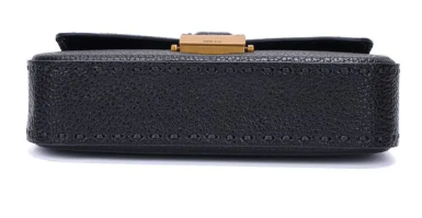 Bolsa Preta Floater Transversal Pequena Santa Lolla