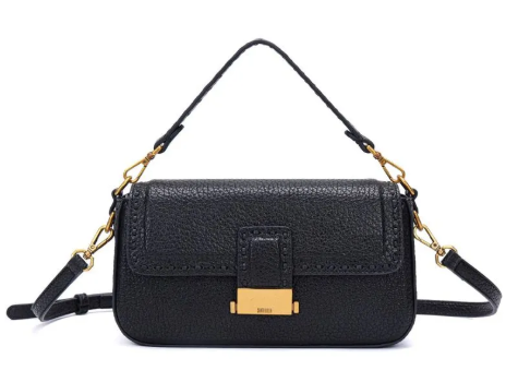 Bolsa Preta Floater Transversal Pequena Santa Lolla
