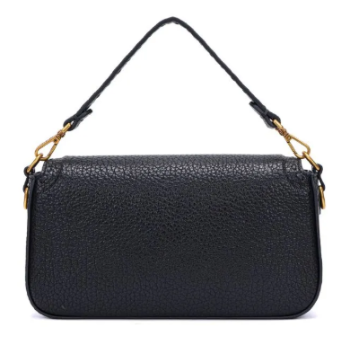 Bolsa Preta Floater Transversal Pequena Santa Lolla